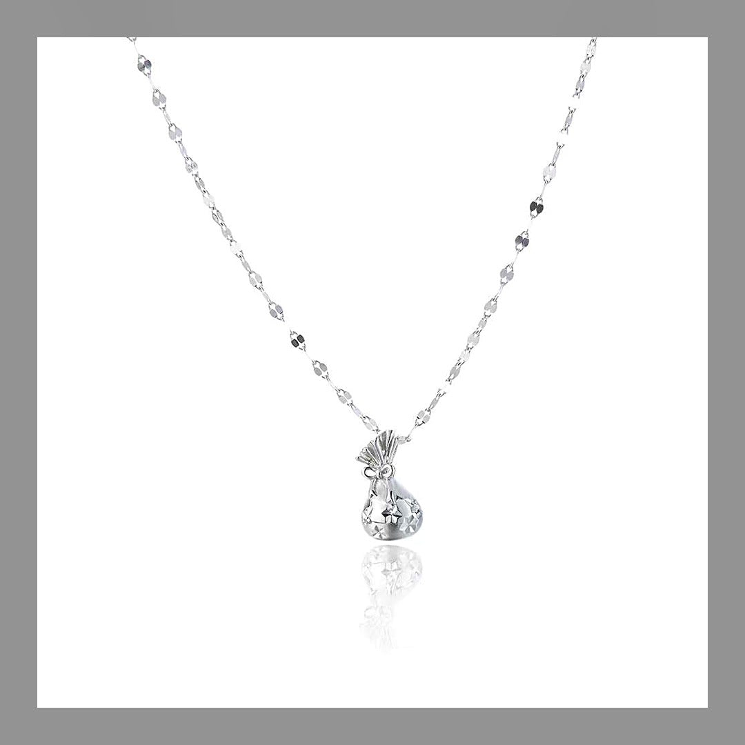 LuxeStyle-Edit · 999 Silber-Anhänger «Fortuna» – Glücksmünze filigran