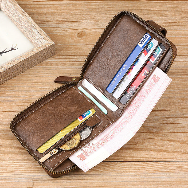 Herren-Geldbörse im Retro-Design | LuxeStyle