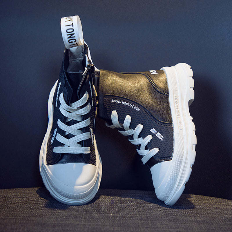 Jungen High-Top Worker-Stiefel aus Mikrofaserleder – Bild 10 | LuxeStyle
