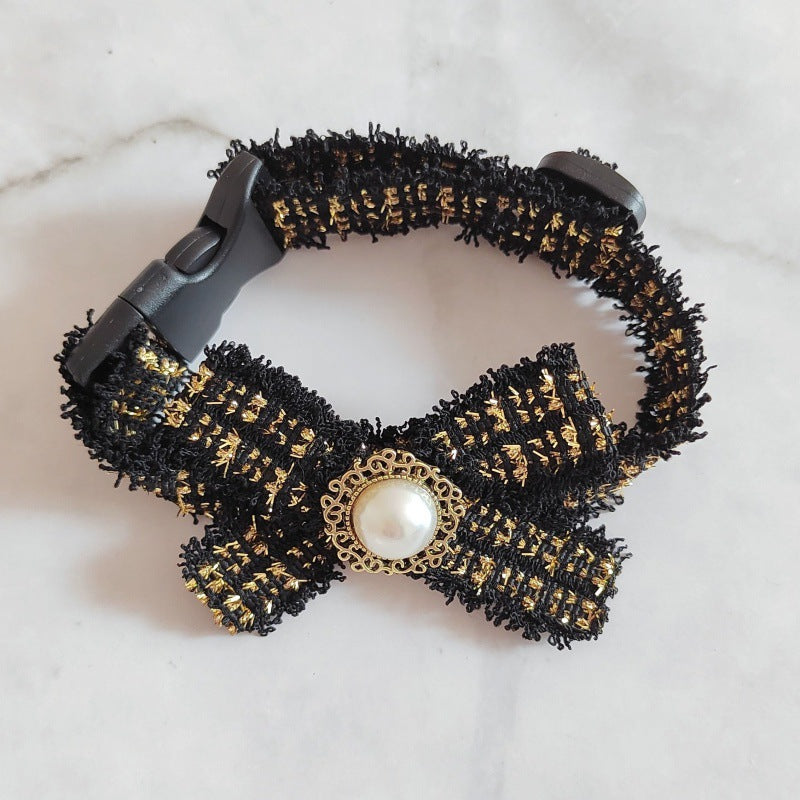 Katzenhalsband mit Fliege – Bild 4 | LuxeStyle