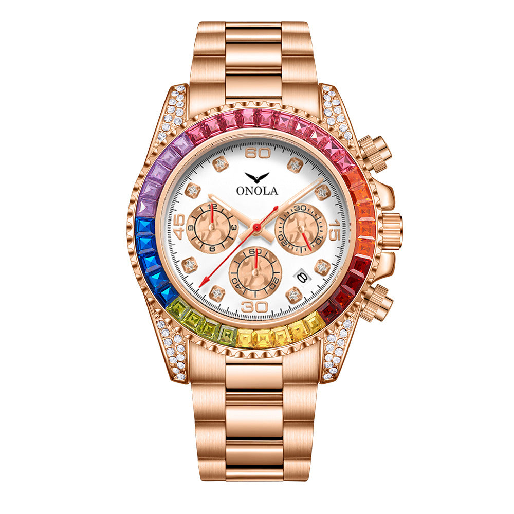 Business-Armbanduhr mit feinem Stahlband – Bild 9 | LuxeStyle