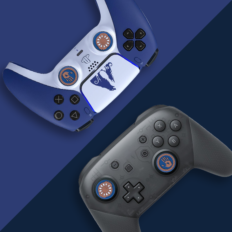 Silikon-Rocker-Kappen für PS5/PS4 Controller