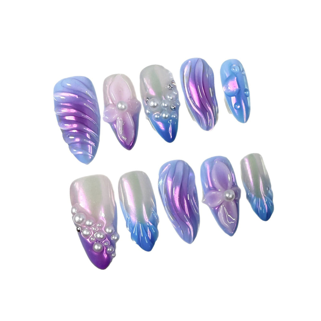 3D-Relief Nageldesign für tragbare Maniküre – Ansicht 3