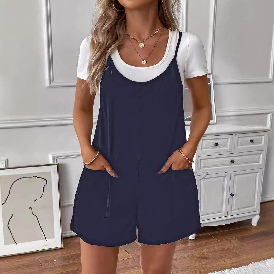Sommer-Jumpsuit mit Taschen