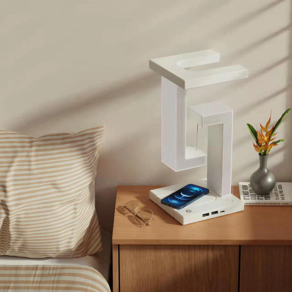 Kabellose Ladetischlampe mit Magnetfliegentechnik