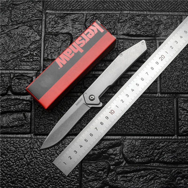 Outdoor-Camping- & Angelmesser, multifunktional, portabel