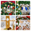 Diamond Painting Weihnachts-Schlüsselanhänger Set