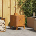 Gartenofen 35x aus Cortenstahl