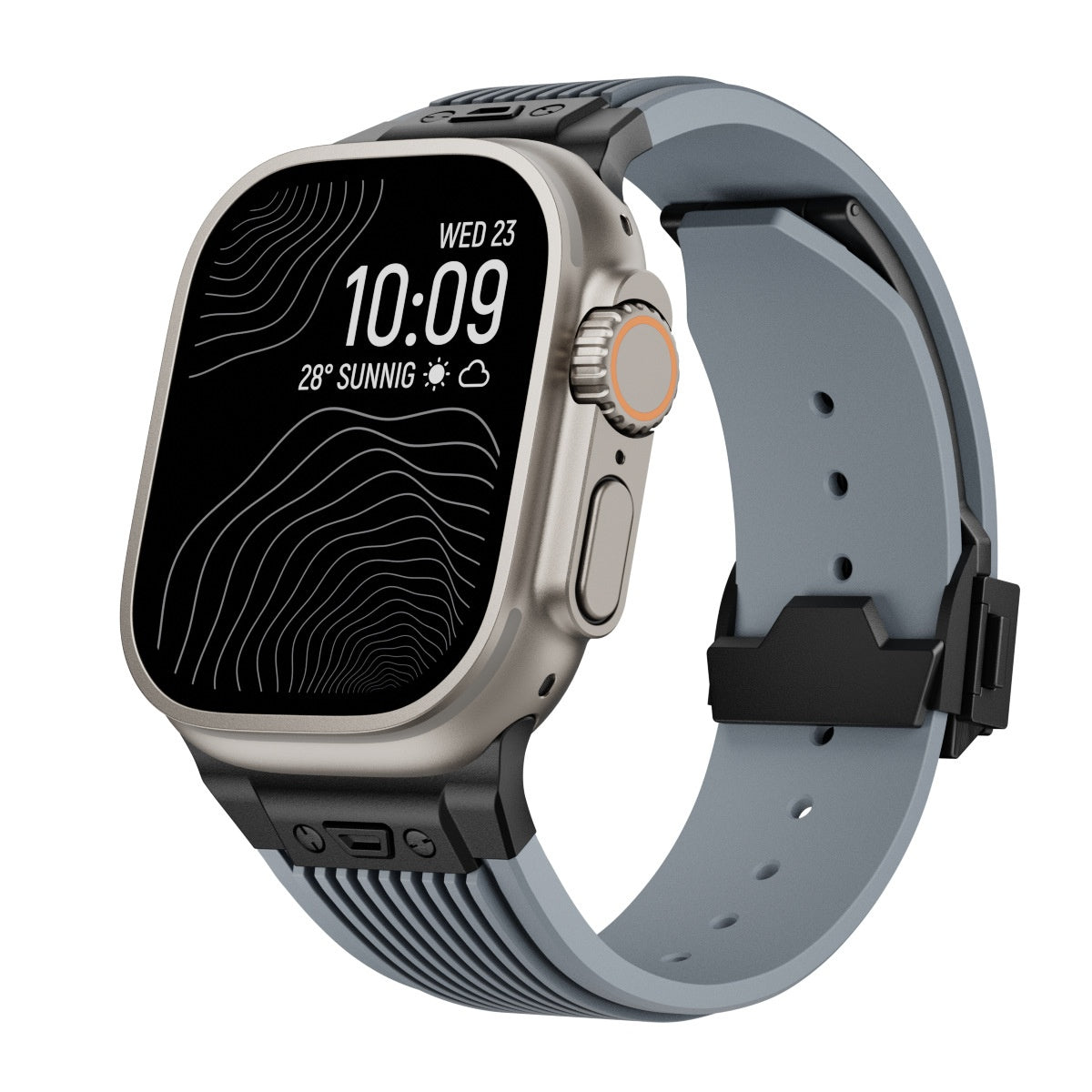 Minimalistisches Silikonarmband für Apple Watch | LuxeStyle