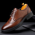 Herren Leder-Slipper zum Reinschlüpfen, elegant – LuxeStyle