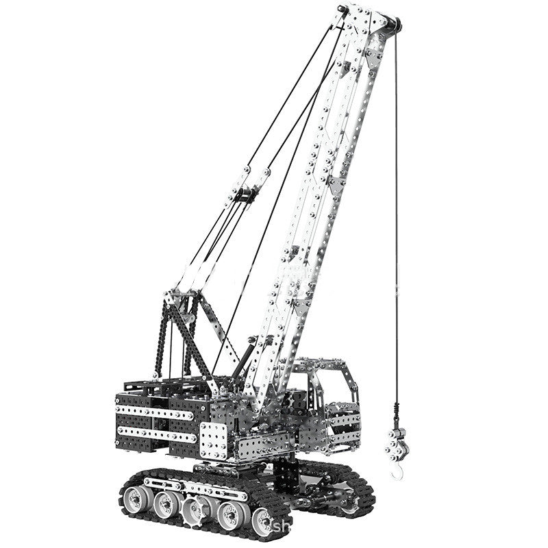 Kran Raupenfahrzeug 3D-Metallbausatz RC – Bild 4 | LuxeStyle
