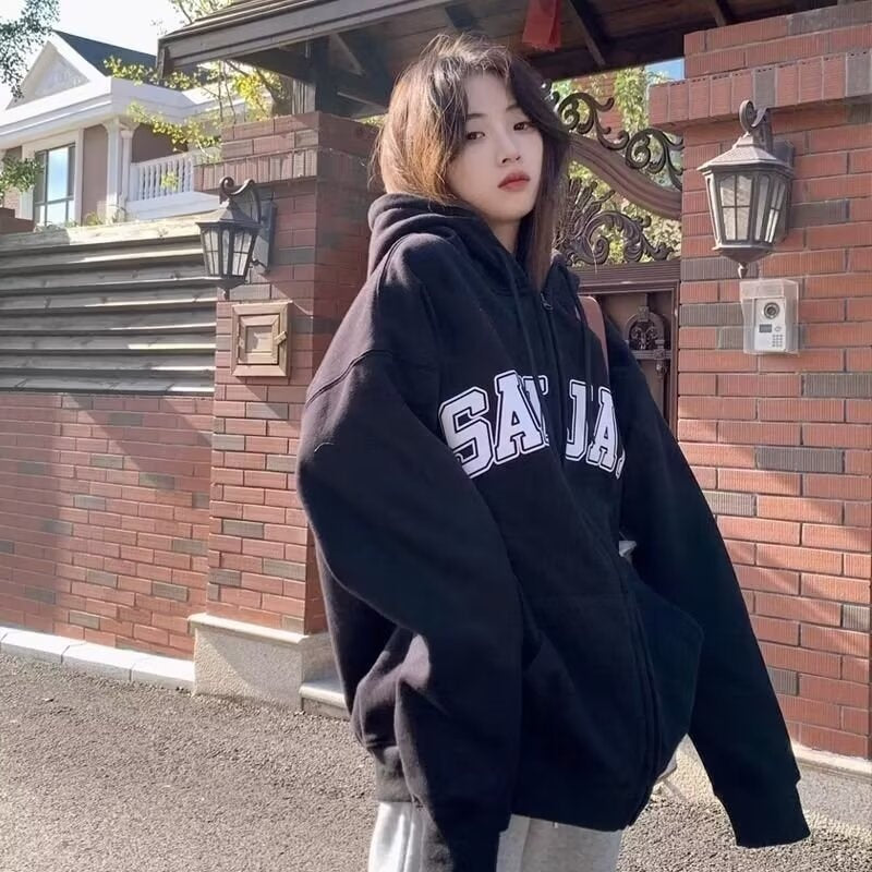 Kapuzenpullover im Casual-Look für Paare