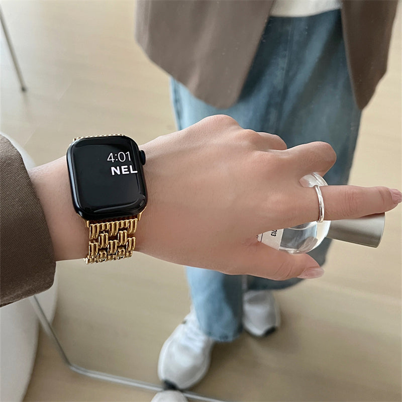 Farbneutrales Edelstahl-Armband für Apple Watch – Bild 6 | LuxeStyle