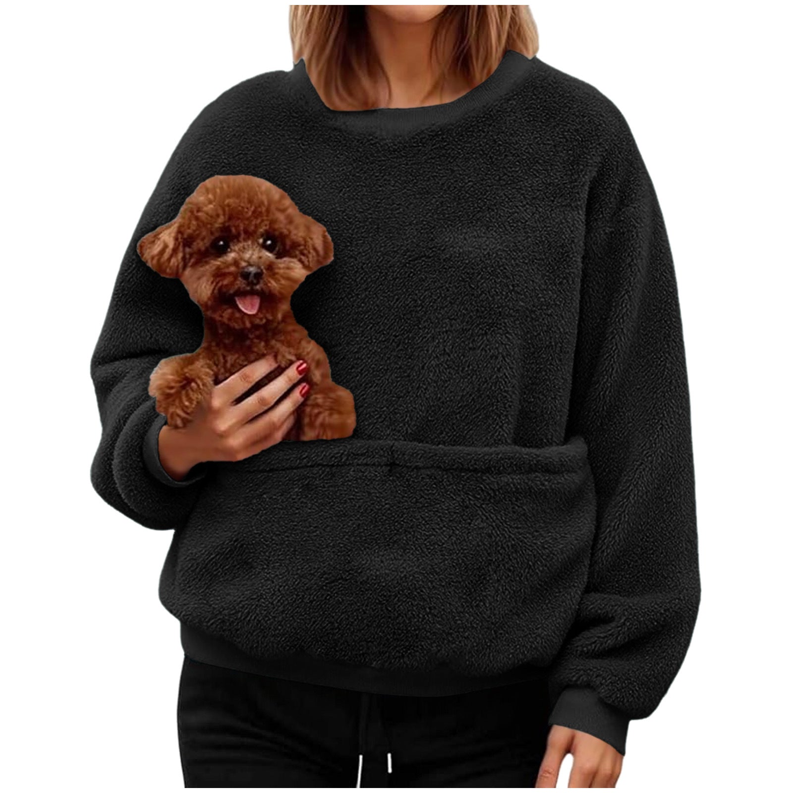 Freizeit Pullover Sweatshirt für Damen