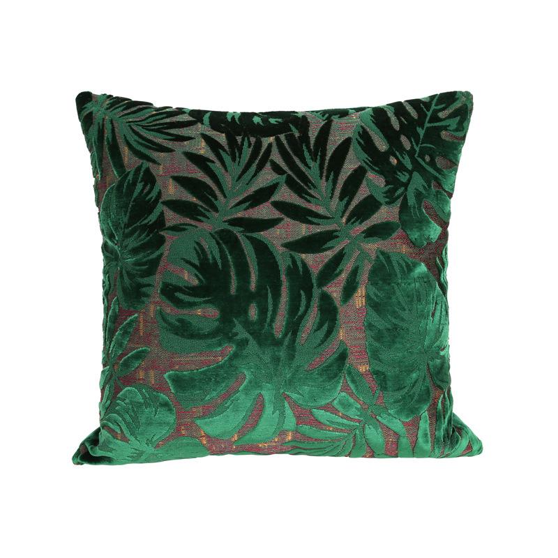 Jacquard Kissenbezug mit Stickerei