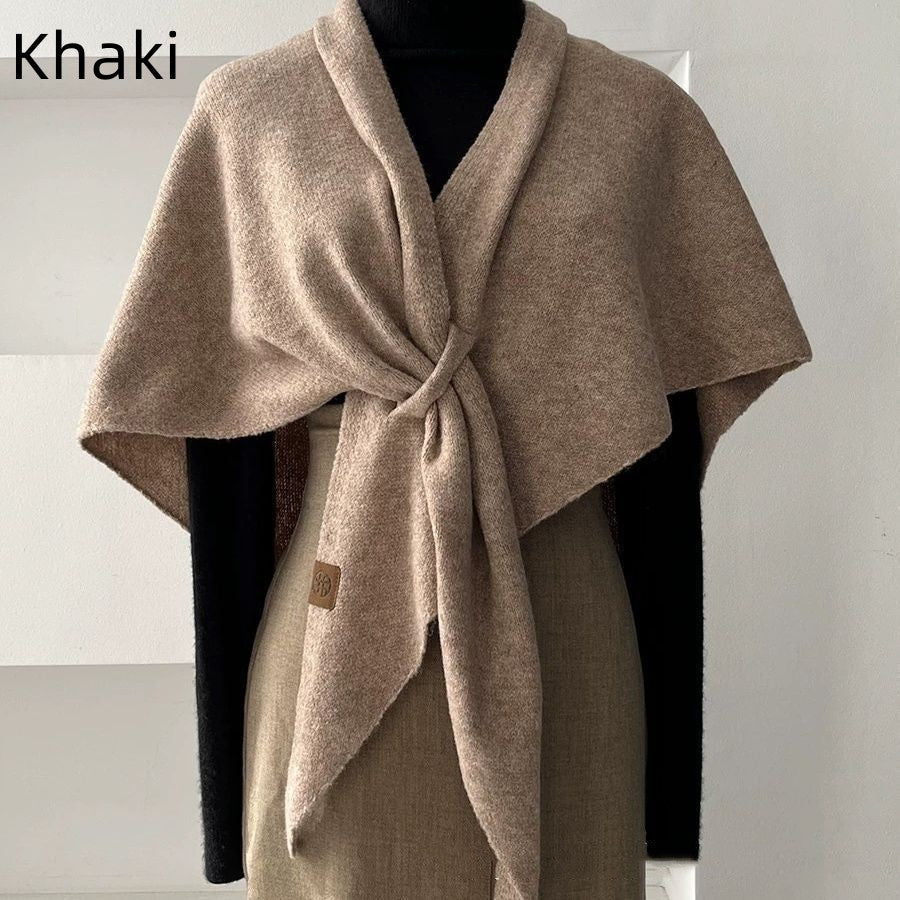 Wollschal mit Nackenwärme | LuxeStyle