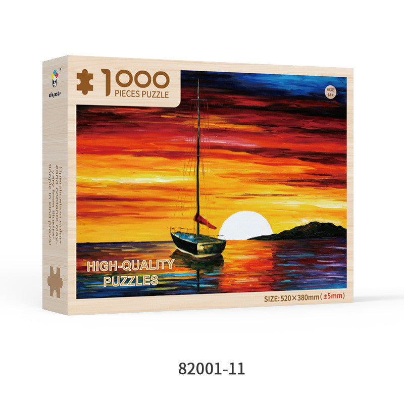 Holzpuzzle für Erwachsene – 1000 Teile – Bild 9 | LuxeStyle