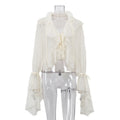Rüschen-Hemd · Damen – Bild 1 | LuxeStyle