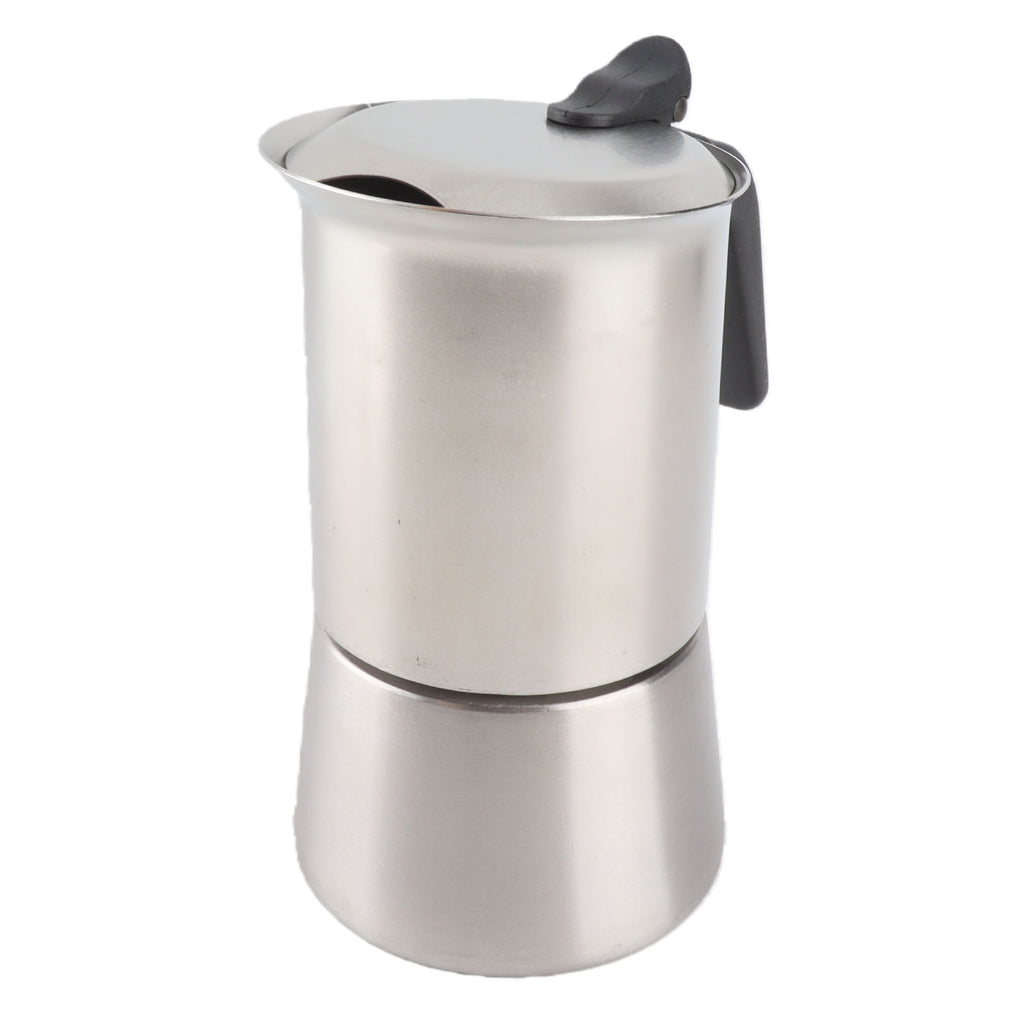 Moka Pot aus 304 Edelstahl mit Einzelventil