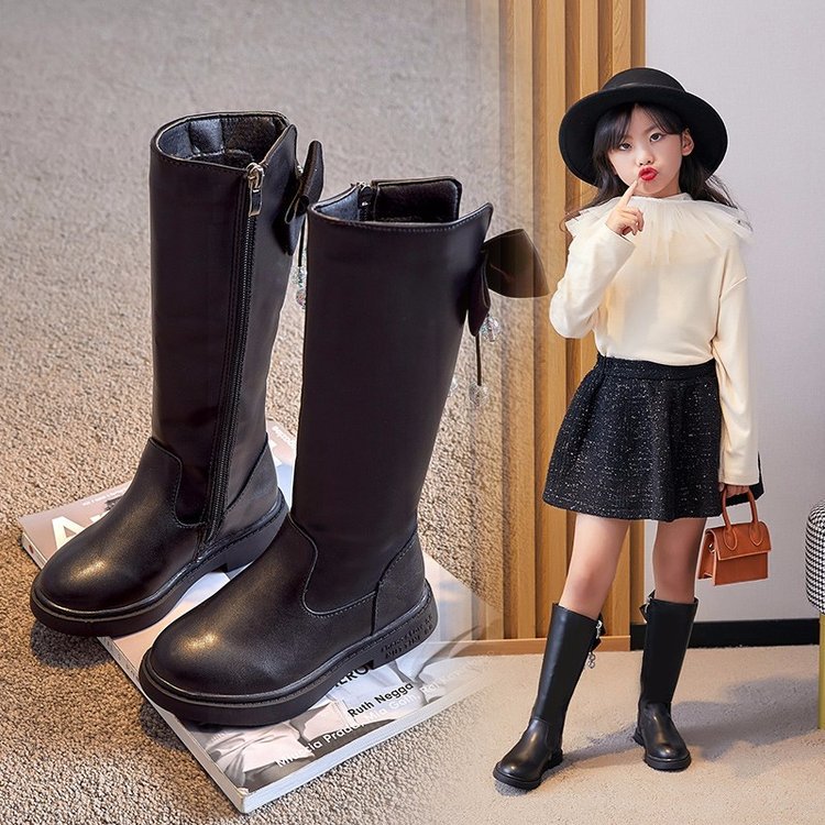 Retro Lederstiefel für Kinder – Bild 2 | LuxeStyle