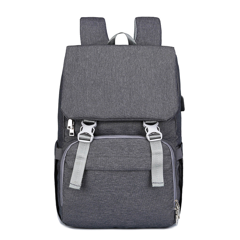 Rucksack für Mütter mit Reissverschluss & Schnalle – Bild 3 | LuxeStyle