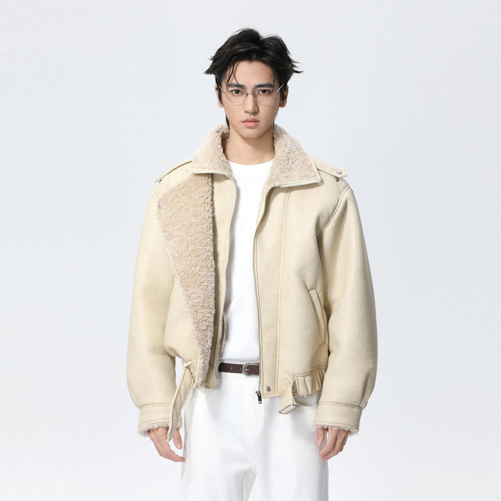 Warm gefütterte Jacke mit Umlegekragen – Ansicht 5