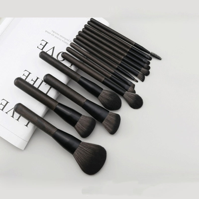 Ebony 14-teiliges Make-up Pinselset