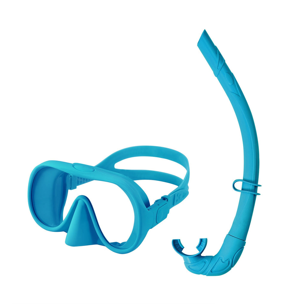 Taucherbrille mit Antibeschlag-Gläsern