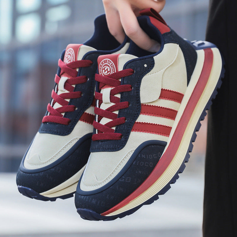Trendige Herren-Sneakers mit atmungsaktivem Mesh
