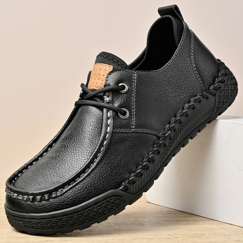 Herren Leder Casual Halbschuh – Bild 7 | LuxeStyle