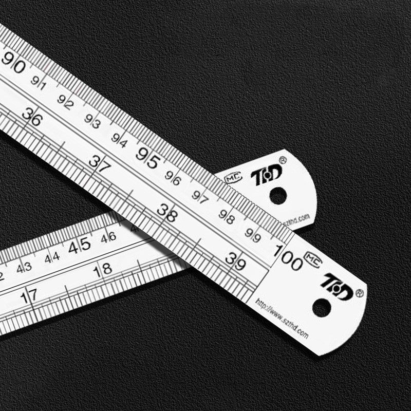 Gerades Edelstahl-Lineal (15, 20, 30, 50 cm)