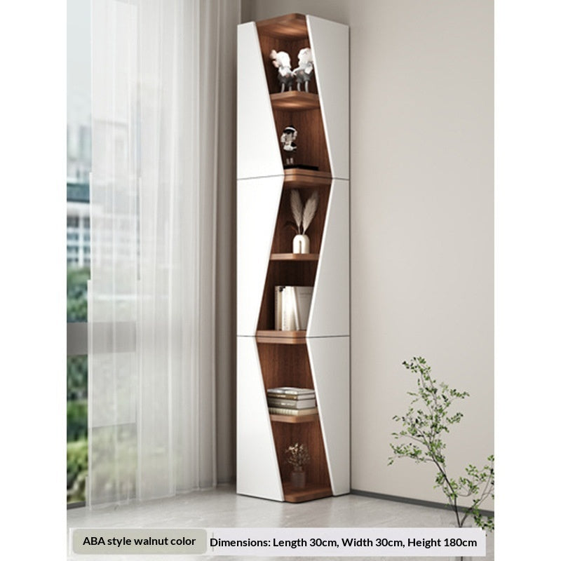 Eckregal für Eingangsbereich oder Bücherregal