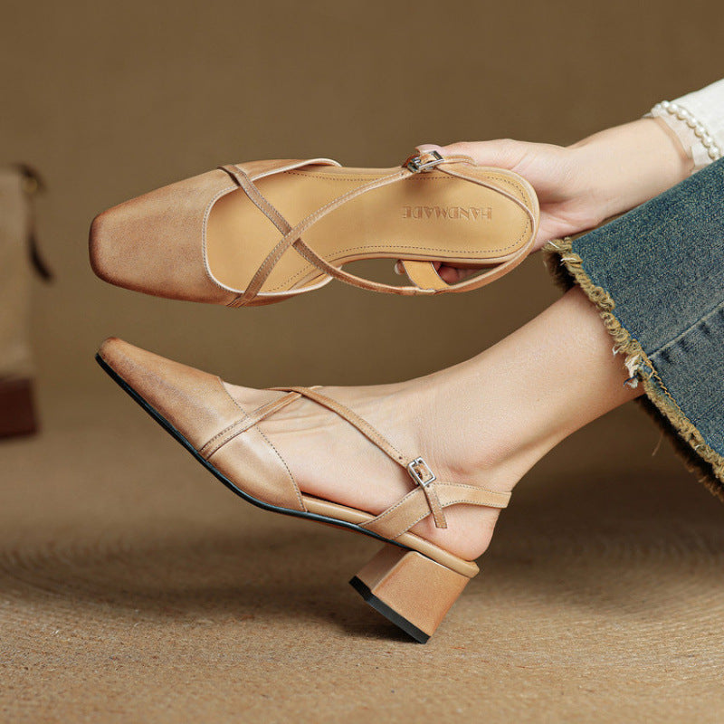 Tendon Soft Mid Heel Sandalen – Bild 3 | LuxeStyle