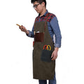 Handwerker-Schürze aus Canvas mit Tasche – Bild 1 | LuxeStyle