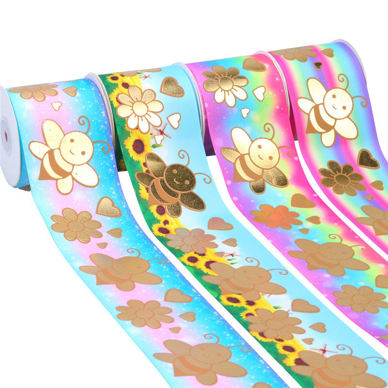 Bronzing bedrucktes Ripsband für Kleideraccessoires – Bild 9 | LuxeStyle