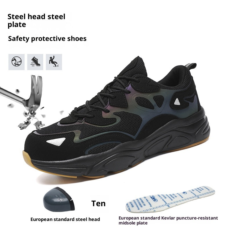 Steel Head Rutschfeste Mesh-Schuhe – Bild 4 | LuxeStyle