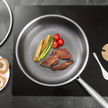 Antihaft-Bratpfanne mit Wabenstruktur und Deckel | LuxeStyle