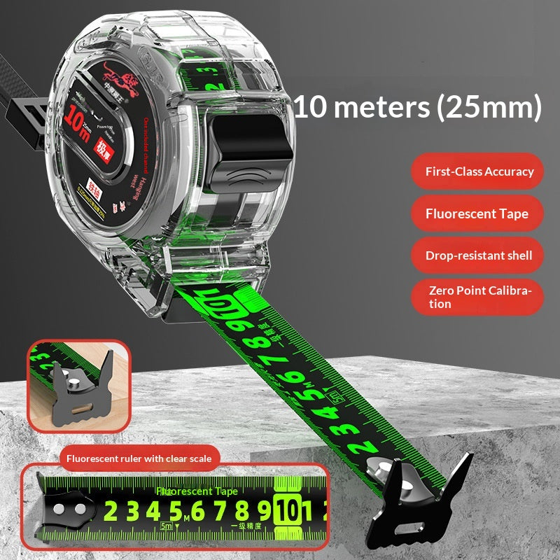 Stahlbandmass, 10 Meter, sturzsicher