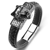 Farbe: Schwarz Leder Style A