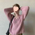 Handgestrickter Pullover