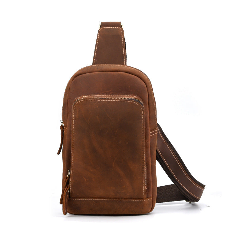 Vintage Herren-Umhängetasche aus Leder – Bild 6 | LuxeStyle
