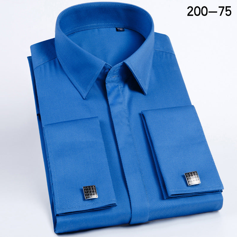 Herren Hemd Slim Fit mit Manschettenknöpfen – Bild 2 | LuxeStyle