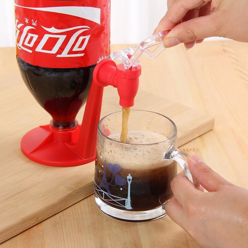 Wasserflaschen-Dispenser in Rot | LuxeStyle