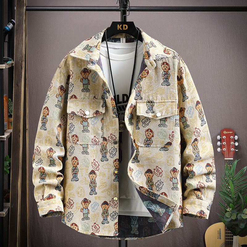 Freizeit-Hemdjacke mit Revers – Bild 3 | LuxeStyle