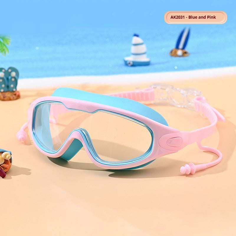 Kinder Schwimmbrille HD, wasserdicht, Antibeschlag