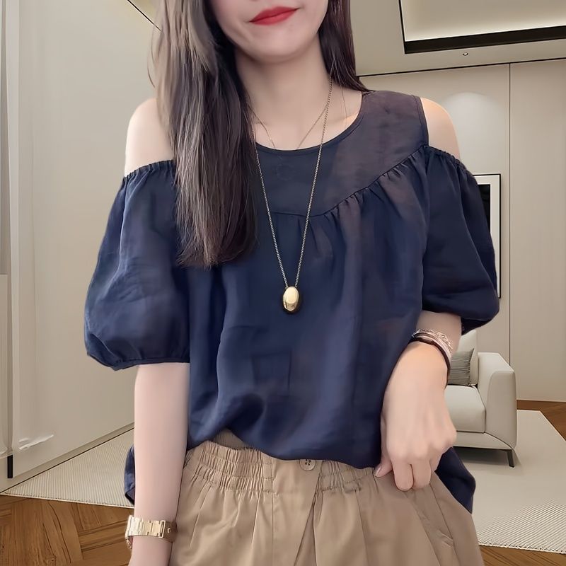 Damen Kurzarm-Shirt, leicht und elegant – Bild 10 | LuxeStyle