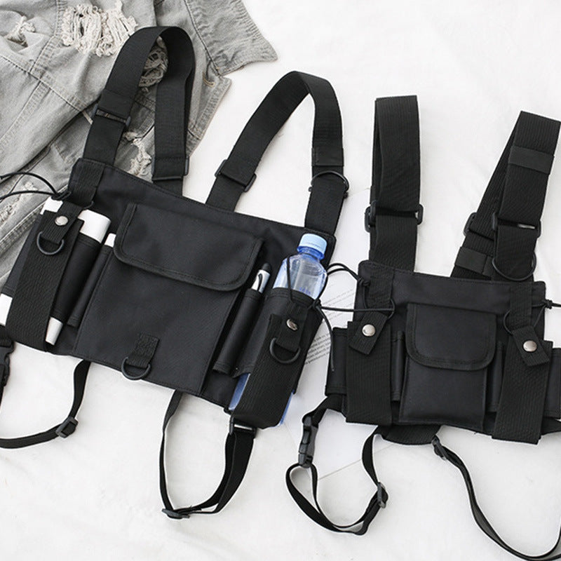 Taktische Hip-Hop-Brusttasche im Hong Kong Style – Bild 2 | LuxeStyle