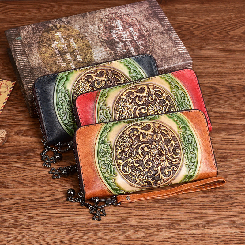 Prägte Clutch-Geldbörse – Bild 4 | LuxeStyle
