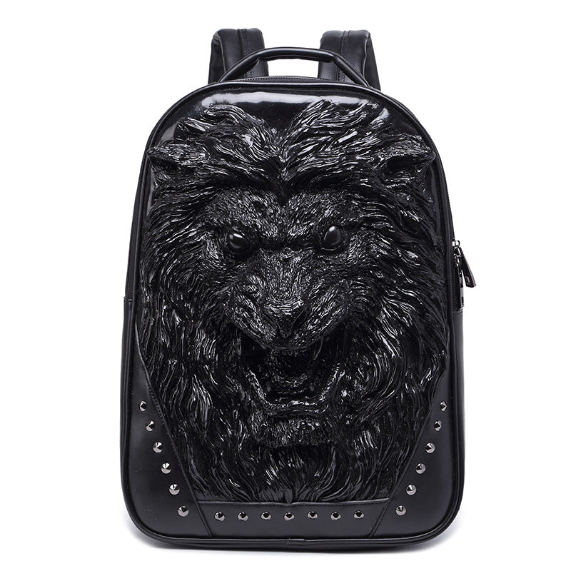 Rucksack mit Löwen-Gesicht | LuxeStyle