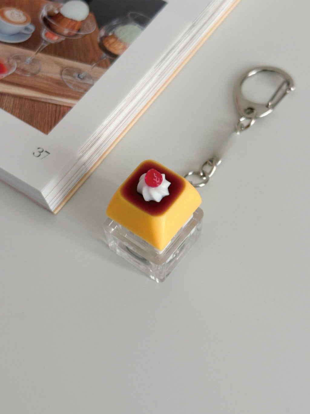 Niedlicher Pudding-Schlüsselanhänger | LuxeStyle